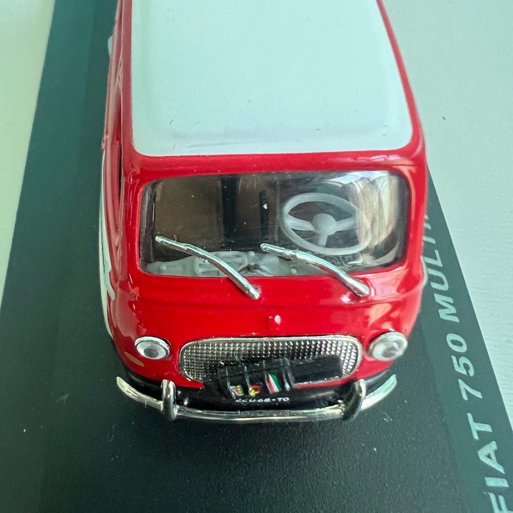 FIAT MULTIPLA ABARTH DIE CAST MODEL 750 Multipla 1960 - Picture 14 of 14